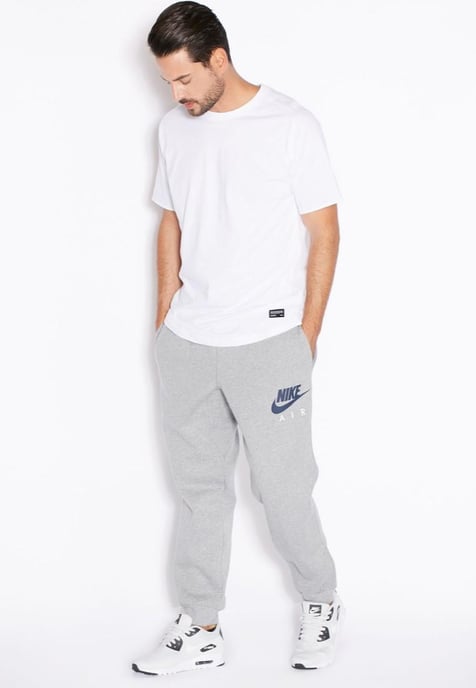 Nike Air AW77 Herren Fleece-Jogger Grau - Image 4