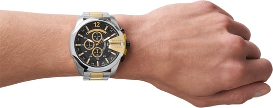 Diesel Mega Chief Mehrfarbig Herren Armbanduhr DZ4581 - Image 4