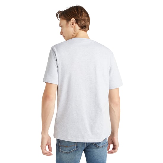 Umbro - "Team" T-Shirt für Herren (Grau meliert/Weiß) - Image 2