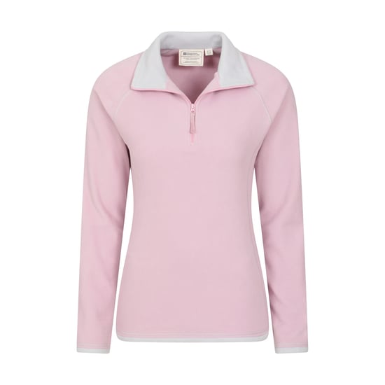 Mountain Warehouse - "Montana" Fleece-Oberteil mit halbem Reißverschluss für Damen (Pink) - Image 4