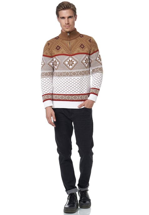 Rusty Neal Norwegischer Pullover Beige - Image 4