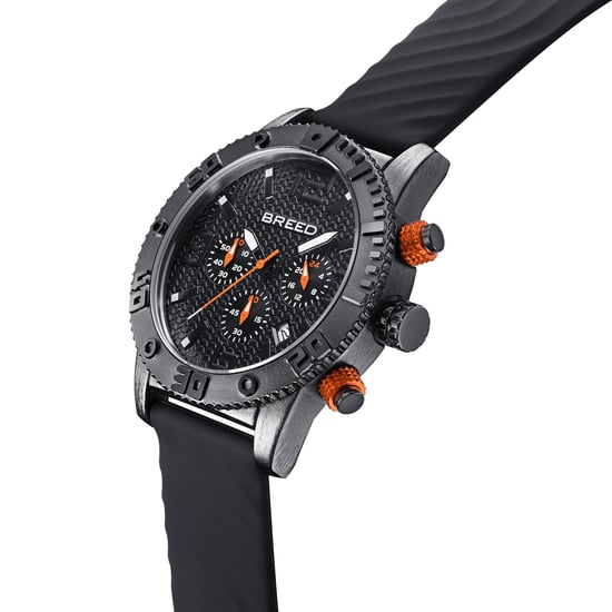 Breed Double Agent Chronograph Watch with Date