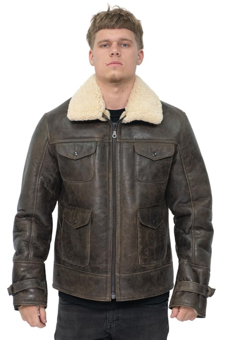 Men's Classic Safari Jacket from Schaffell - Arezzo