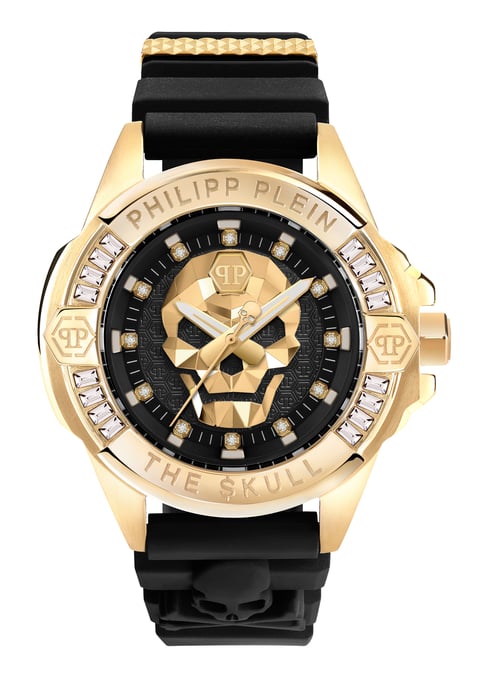 Philipp Plein The $kull Genderless Schwarz Unisex Armbanduhr PWNAA0122 - Image 1