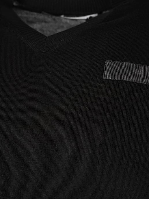 Les Hommes Pullover V-neck Herren schwarz - Image 5