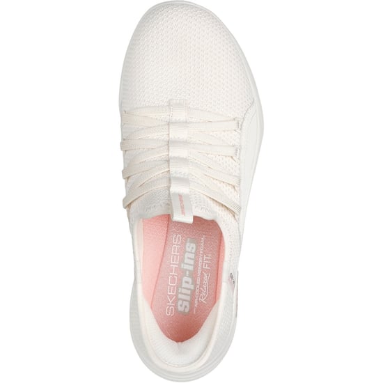 Skechers Relaxed Fit Sport Ballet Chic Textile Damen Sneaker in Off-Weiß - Image 3