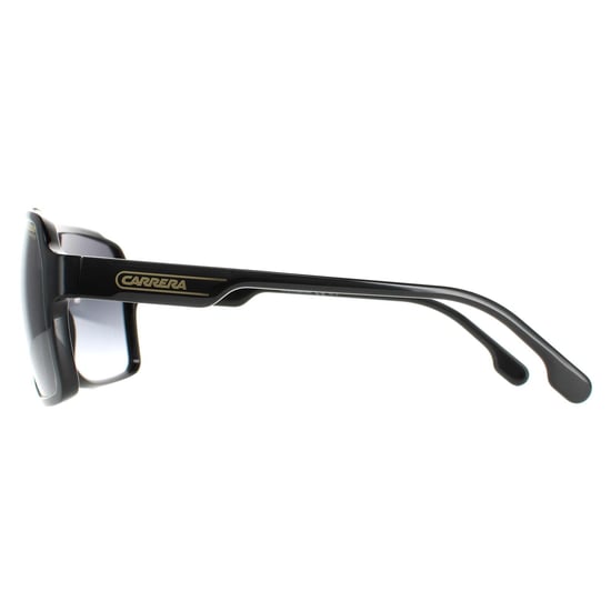 Carrera Aviator Mens Black Gold Dark Grey Gradient 1030/S