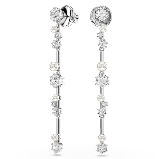 Swarovski 'Constella Bars' Damen Ohrringe aus Basismetall - Silber 5705614 - Image 2