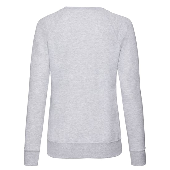 Fruit of the Loom - Sweatshirt Leicht für Damen Raglanärmel (Grau meliert) - Image 2