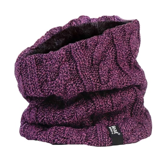 Wärmehalter - Ladies Thick Cable Knit Fleece Lined Neck Warmer - Image 1