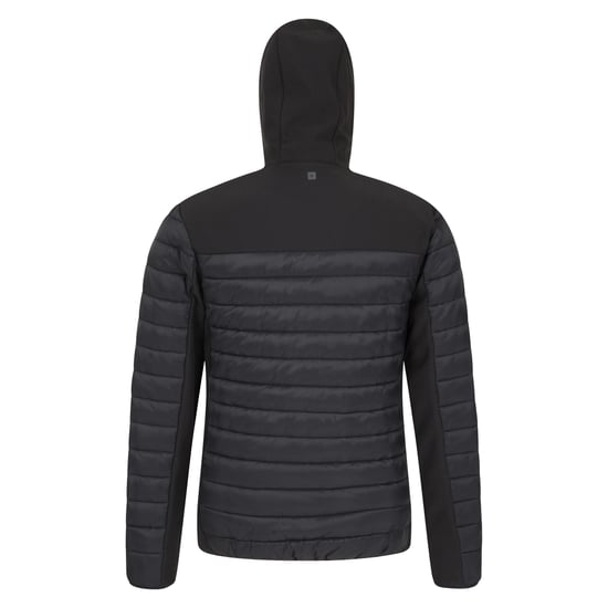 Mountain Warehouse - "Turbine II" Softshelljacke Wattiert für Herren (Schwarz) - Image 2