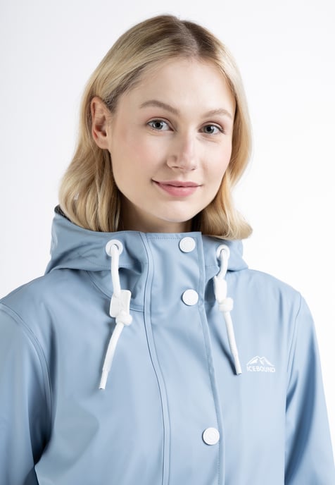 ICEBOUND Regenjacke Damen Hellblau - Image 3