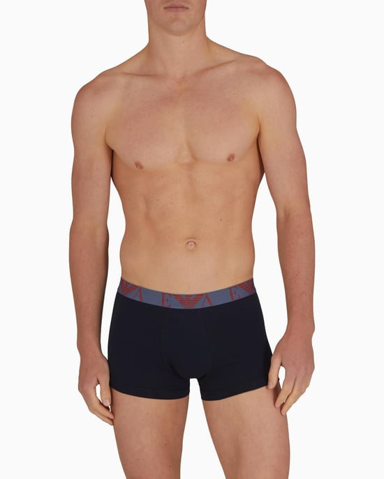 Emporio Armani 3er-Pack Herren Boxershorts mit auffälligem Monogramm-Logo - Image 3