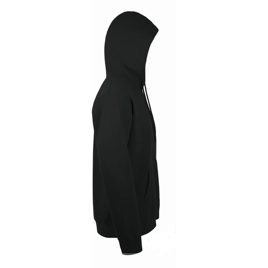 SOLS Snake Unisex Sweatshirt mit Kapuze (Schwarz) - Image 3