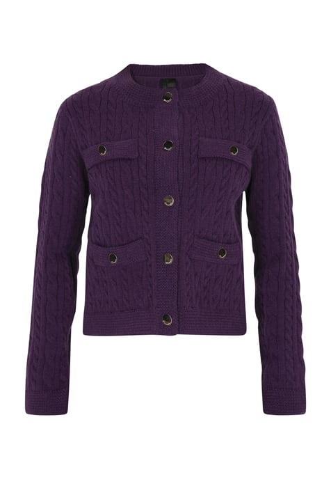 Dreimaster Cardigan Damen Lila - Image 1