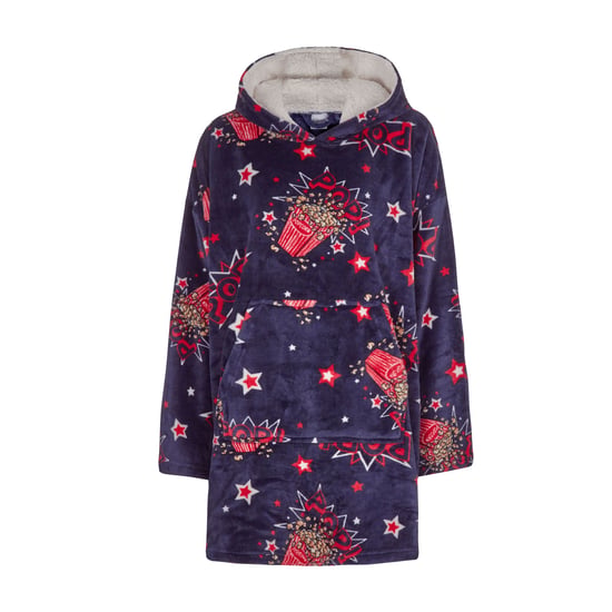 Damen Oversized Decken-Hoodie | Sleep Snob | Ultrawarmes Fleece-Loungewear - Popcorn - Image 1