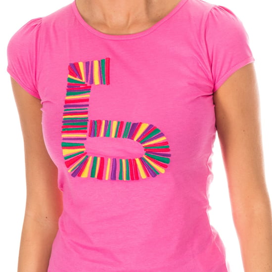 Women's short sleeve round neck T-shirt ADM0083
