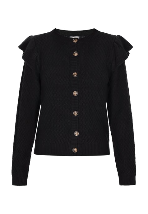 Dreimaster Cardigan Damen Schwarz - Image 1