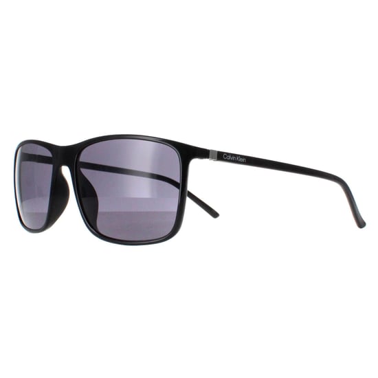 Calvin Klein Rectangle Mens Shiny Black Grey CK22558S