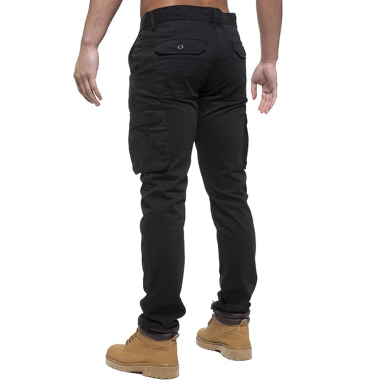 Enzo | Herren Cargo-Hose - Schwarz - Image 5
