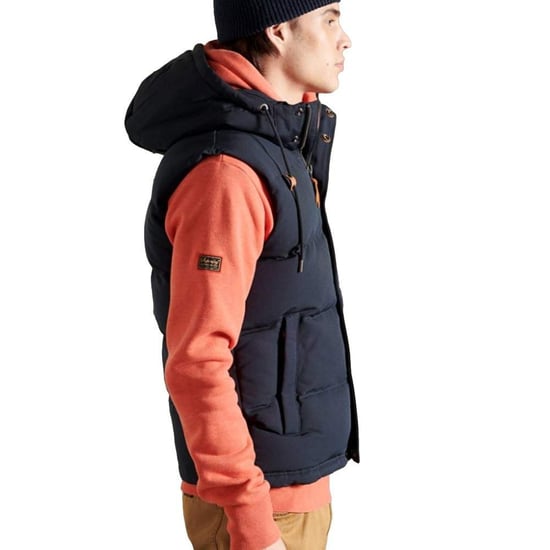 Superdry Herren Steppweste klassisches Marineblau - Image 2