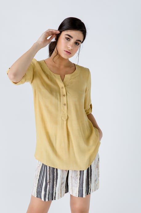 Bluse im Leinenlook - Image 4