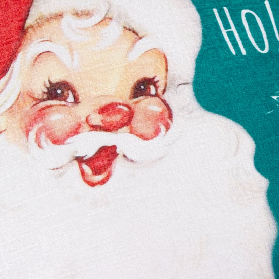Evans Lichfield Vintage Santa Gedruckter Kissenbezug - Image 4