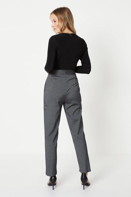 Geo Jaquard Tapered Trouser - Image 3