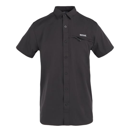 Regatta Mens Packaway Short-Sleeved Travel Shirt (Ash)