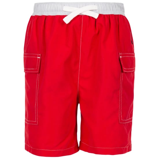 Trespass - "Depths" Badeshorts für Kinder (Rot) - Image 1