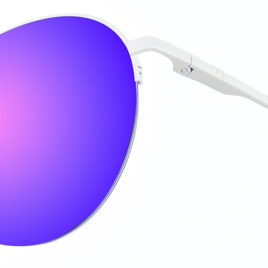 Maxy women's oval-shaped metal sunglasses
