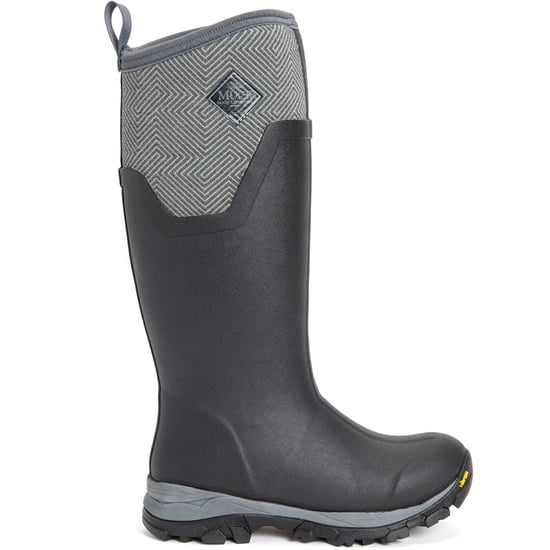 Muck Boots Arctic Ice Tall Rubber Schwarz/Grau Geometrische Gummistiefel - Image 5