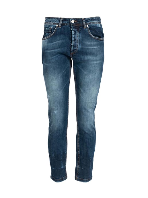 Takeshy Kurosawa Jeans Regular Herren blau - Image 1