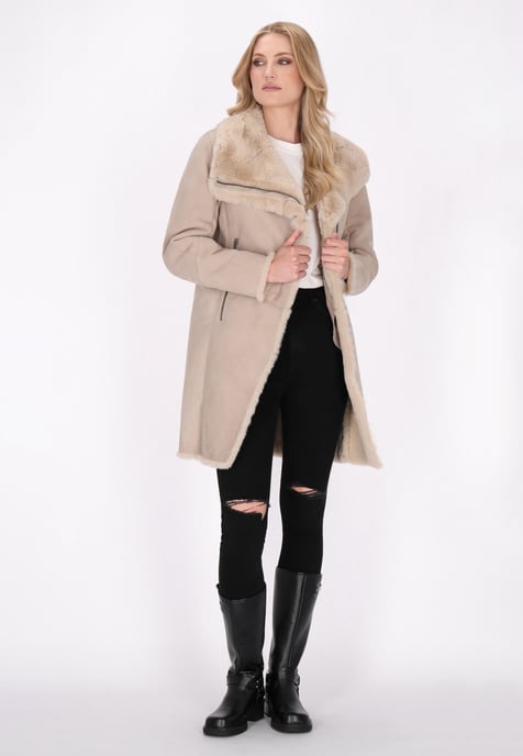 Dreimaster Kaminsims Damen Beige - Image 2