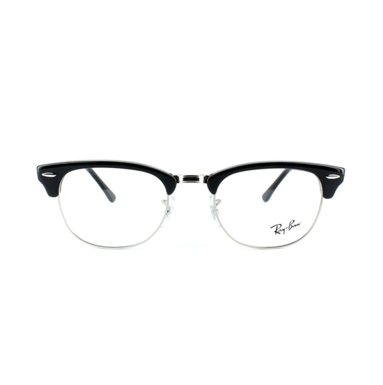 Ray-Ban Runde Glänzend Schwarze Unisex Damen Brillenfassungen - Image 1