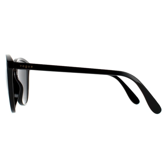 Vogue Cat Eye Womens Black Grey Sunglasses