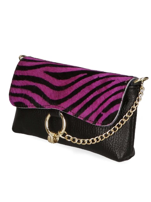Gave Lux Clutch bag women ZEBRA FUCHSIA
