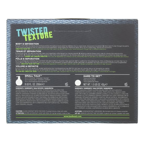 TIGI Bed Head Twisted Texture Body & Separation Gift Set For Her