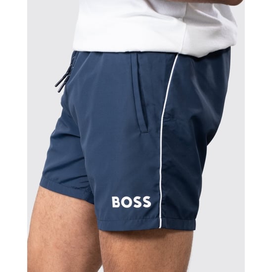 BOSS Orange Starfish Mens Quick Drying Swim Shorts - Image 5