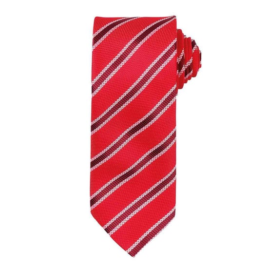 Premier - Krawatte für Herren (Rot/Burgunderrot) - Image 1
