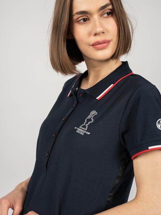 North Sails x Prada Polo Shirt Auroa Woman's Blue