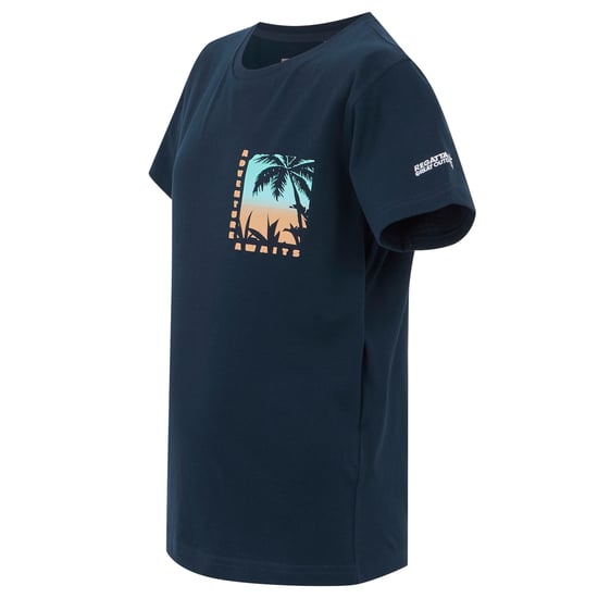 Regatta - "Bosley VIII" T-Shirt für Kinder (Marineblau) - Image 3