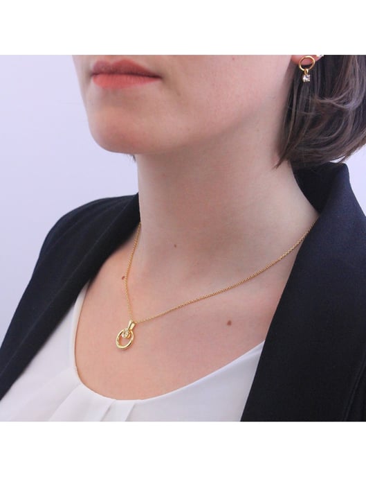Octavia-Anhänger - Gold und Kristall - Image 5