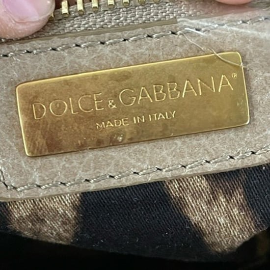 Dolce & Gabbana Große Sicily-Handtasche aus braunem Kalbsleder - Image 5