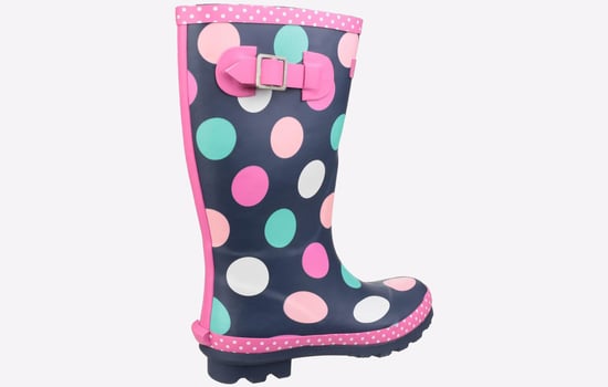 Cotswold Dotty WASSERDICHTE Gummistiefel Junior Mädchen - Image 3