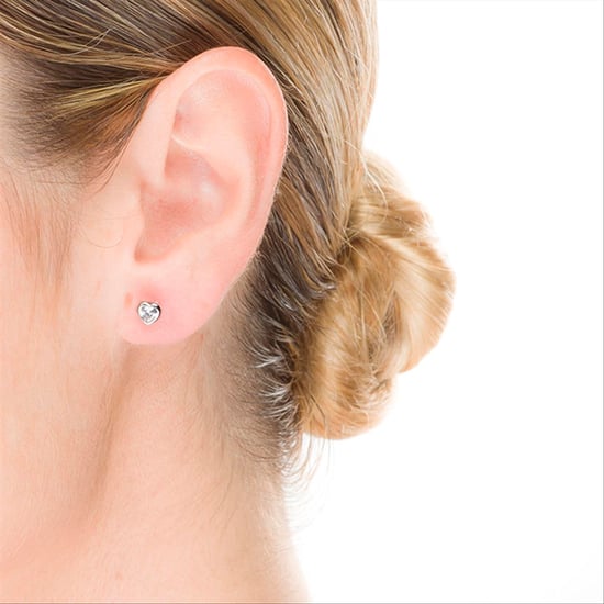 Luxenter Sterling Silber 925 Ohrringe mit rhodinierten Zirkonia Rhodium plattiert - Goth - Image 2