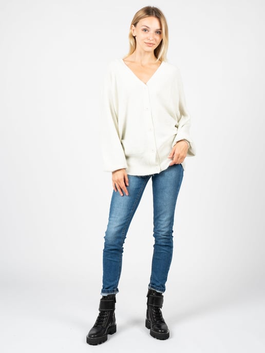Silvian Heach Strickjacke Aberdeen Damen weiß - Image 6