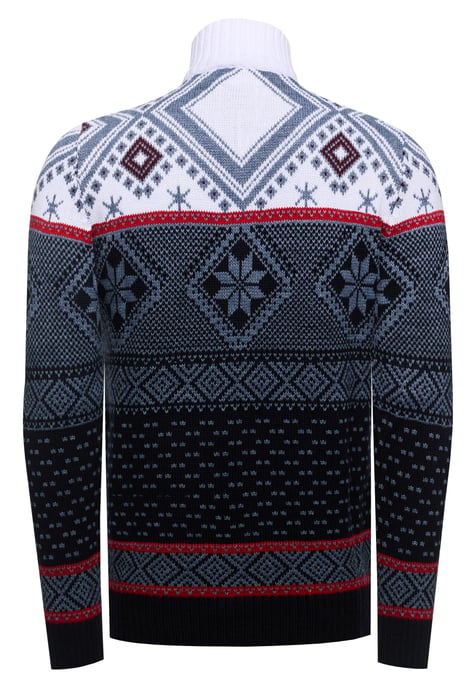 Rusty Neal Norweger Pullover Blau - Image 2