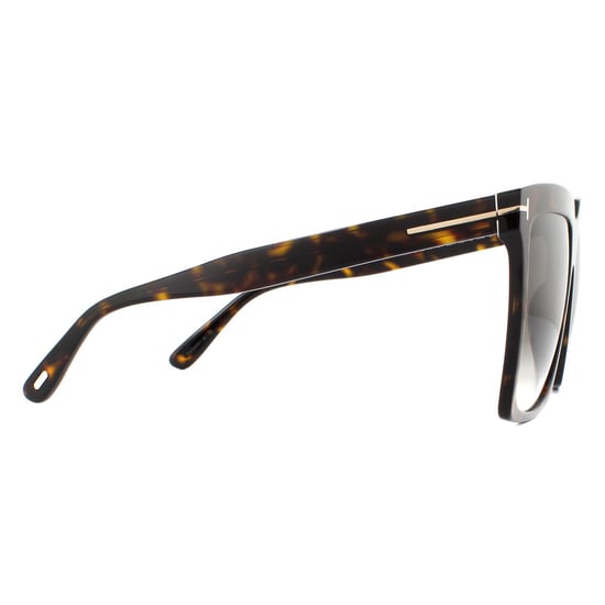 Tom Ford Sonnenbrille Sabrina 02 FT0764 52K Dunkle Havanna Roviex Braun Gradient - Image 4