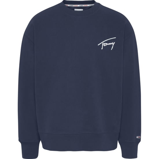 Tommy Jeans Sweatshirts Signature Crew Sweatshirt Blau - Image 1